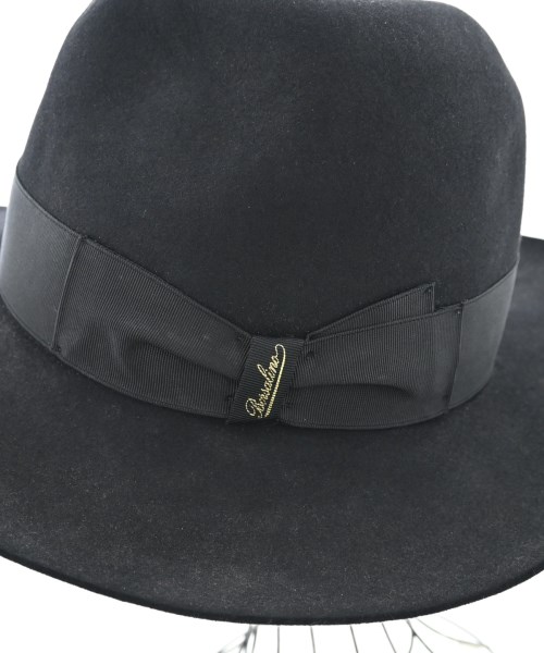 Borsalino（ボルサリーノ）ハット 黒 サイズ:58 メンズ/2200717720040