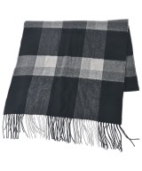 Borsalino（ボルサリーノ）マフラー 黒 サイズ:- レディース/2200637347068