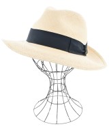 Borsalino（ボルサリーノ）ストローハット ベージュ サイズ:60 メンズ/2200645665116