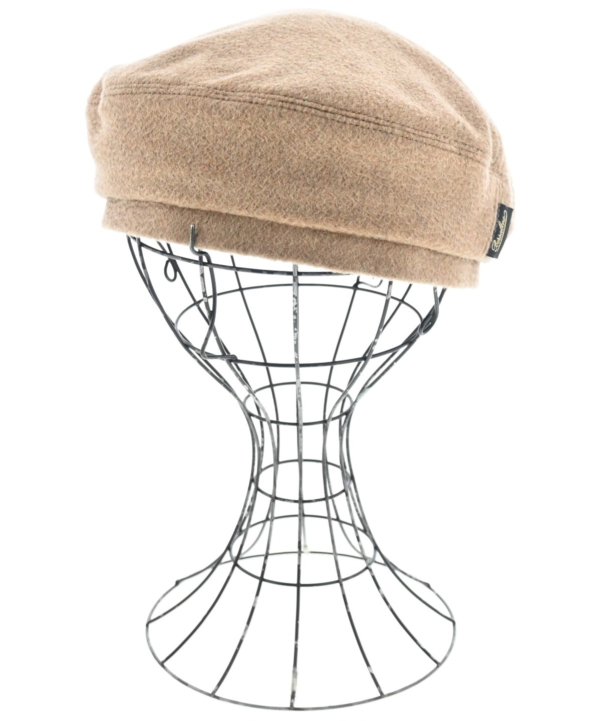 ボルサリーノ Borsalino ベレー帽 ベージュ系 Borsalino（ボルサリーノ）ハンチング・ベレー帽 ベージュ サイズ:58