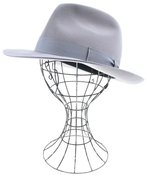 Borsalino(ボルサリーノ)ハット グレー サイズ:61/2200650124011