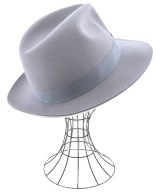 Borsalino（ボルサリーノ）ハット グレー サイズ:61 メンズ/2200650124011