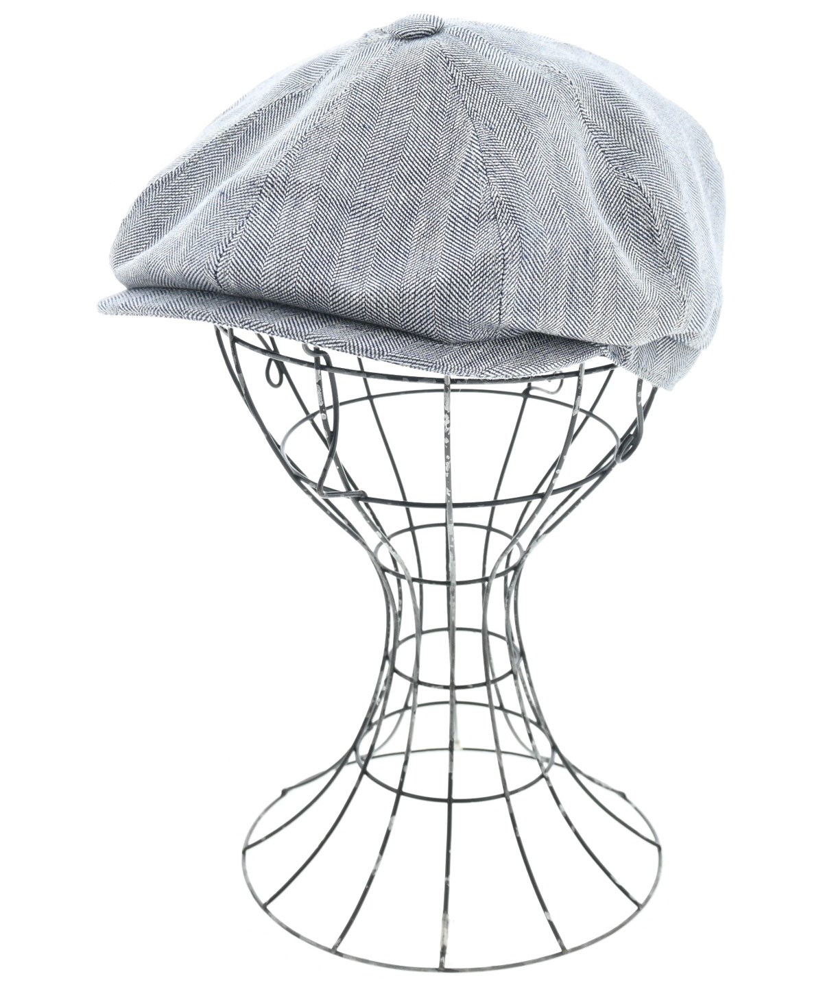 美品・ボルサリーノ Borsalino（ボルサリーノ）ハンチング・ベレー帽 グレー サイズ:58cm