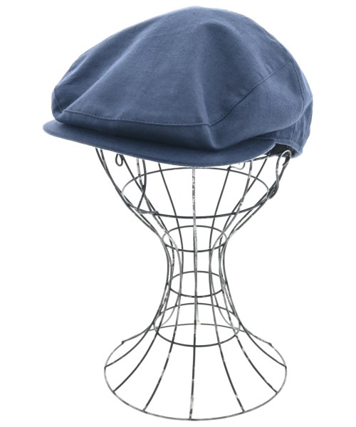 Borsalino(ボルサリーノ)ハンチング・ベレー帽 紺 サイズ:58cm/2200650336032