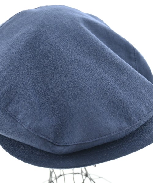 Borsalino（ボルサリーノ）ハンチング・ベレー帽 紺 サイズ:58cm メンズ/2200650336032