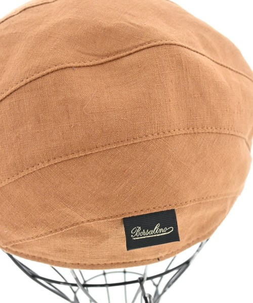 Borsalino（ボルサリーノ）ハンチング・ベレー帽 ベージュ サイズ:58cm メンズ/2200650336049