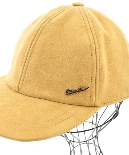 Borsalino（ボルサリーノ）キャップ 黄 サイズ:M メンズ/2200650336063