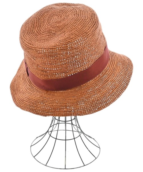 Borsalino（ボルサリーノ）ストローハット 茶 サイズ:58 メンズ/2200704098152