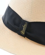 Borsalino（ボルサリーノ）ストローハット 白 サイズ:61 メンズ/2200704136045