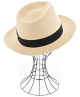 Borsalino（ボルサリーノ）ストローハット ベージュ サイズ:57 メンズ/2200705156066