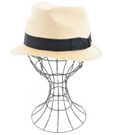 Borsalino（ボルサリーノ）ストローハット ベージュ サイズ:- メンズ/2200665220036