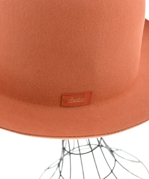 Borsalino（ボルサリーノ）ハット オレンジ サイズ:59cm メンズ/2200665825019