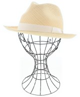 Borsalino（ボルサリーノ）ストローハット ベージュ サイズ:59cm メンズ/2200665825026