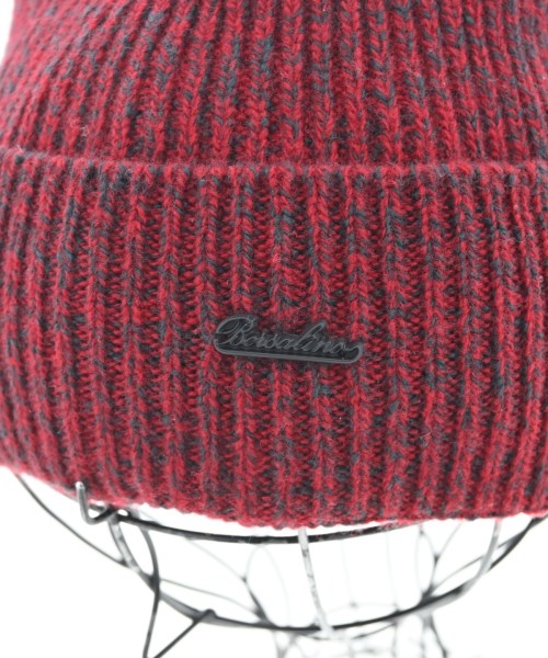 Borsalino（ボルサリーノ）ニットキャップ・ビーニー 赤 サイズ:59cm メンズ/2200665825057