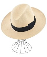 Borsalino（ボルサリーノ）ストローハット ベージュ サイズ:- メンズ/2200666198013