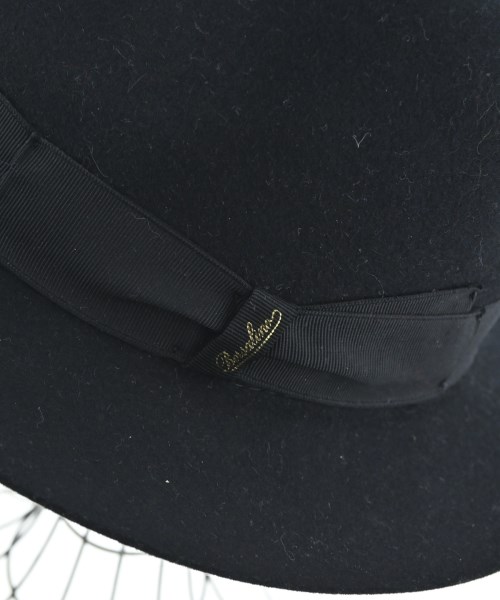 Borsalino（ボルサリーノ）ハット 黒 サイズ:- メンズ/2200667599079