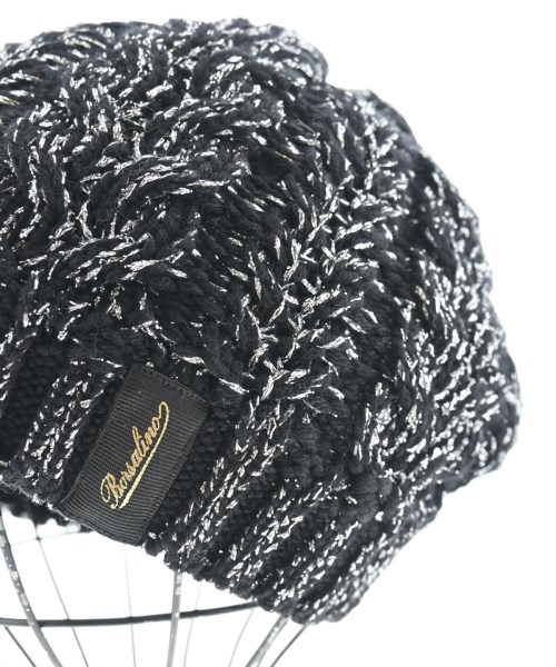 Borsalino（ボルサリーノ）ニットキャップ・ビーニー 黒 サイズ:- メンズ/2200669139143