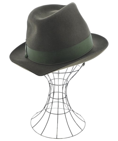 Borsalino（ボルサリーノ）ハット カーキ サイズ:57 レディース/2200731852109