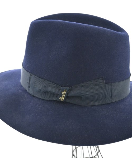 Borsalino（ボルサリーノ）ハット 紺 サイズ:57 メンズ/2200733404023