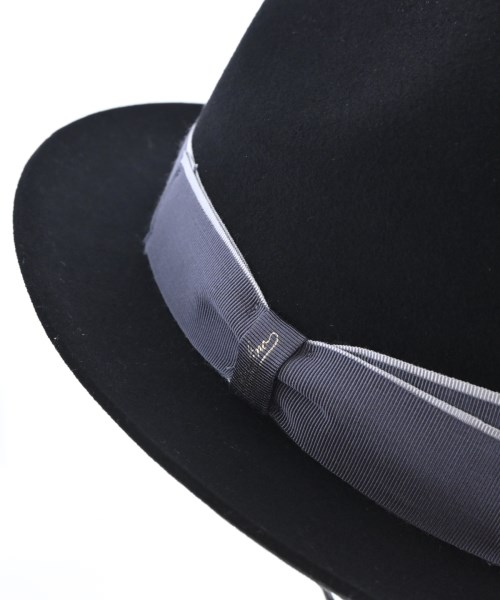 Borsalino（ボルサリーノ）ハット 黒 サイズ:59cm メンズ/2200736579025