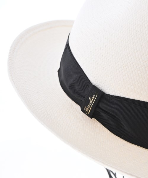 Borsalino（ボルサリーノ）ストローハット ベージュ サイズ:57cm メンズ/2200736579032