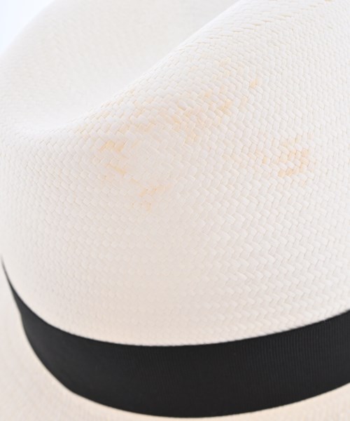 Borsalino（ボルサリーノ）ストローハット ベージュ サイズ:57cm メンズ/2200736579032