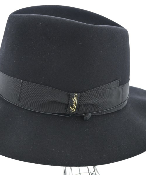 Borsalino（ボルサリーノ）ハット 黒 サイズ:57 メンズ/2200727456014