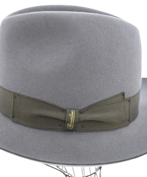 Borsalino（ボルサリーノ）ハット グレー サイズ:56 メンズ/2200727456021