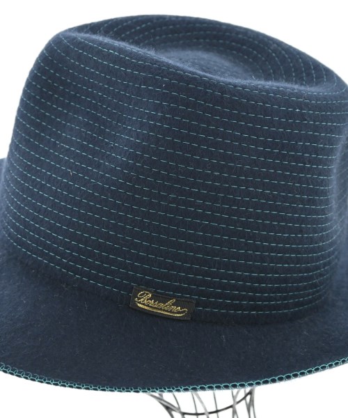 Borsalino（ボルサリーノ）ハット 紺 サイズ:57 レディース/2200727893093