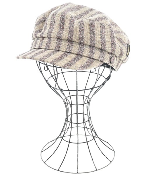 Borsalino(ボルサリーノ)キャスケット ベージュ サイズ:58(S位)/2200687105045