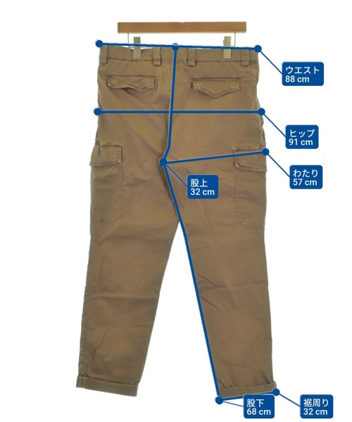 BRUNELLO CUCINELLI（ブルネロ クチネリ）カーゴパンツ 茶 サイズ:50