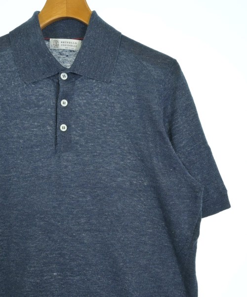 BRUNELLO CUCINELLI（ブルネロ　クチネリ）ニット・セーター 紺 サイズ:50(XL位) メンズ/2200626770136