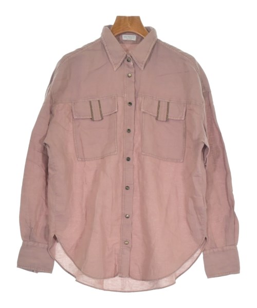 BRUNELLO CUCINELLI(ブルネロ　クチネリ)カジュアルシャツ ピンク サイズ:M/2200641700033