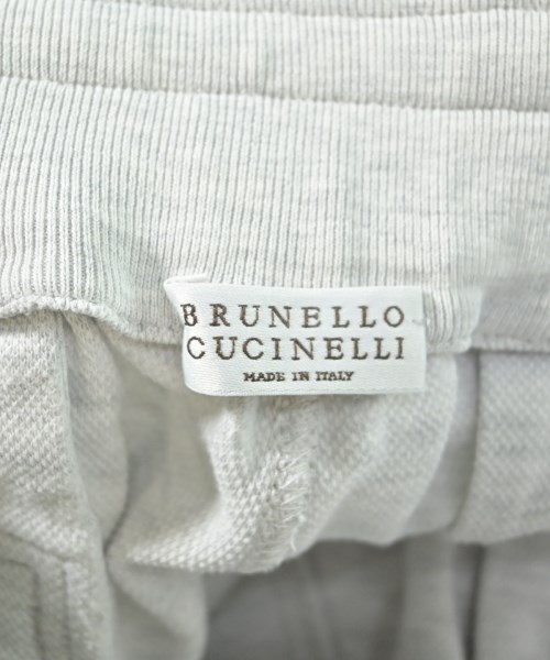 BRUNELLO CUCINELLI（ブルネロ　クチネリ）スウェットパンツ 白 サイズ:S メンズ/2200641794117