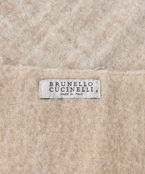 BRUNELLO CUCINELLI（ブルネロ　クチネリ）マフラー ベージュ サイズ:- レディース/2200629782044