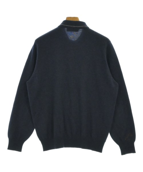 BRUNELLO CUCINELLI（ブルネロ　クチネリ）ニット・セーター 紺 サイズ:52(XXL位) メンズ/2200642960184