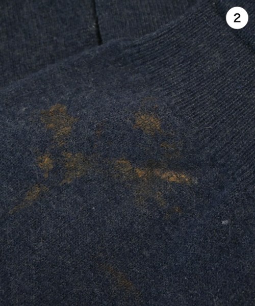 BRUNELLO CUCINELLI（ブルネロ　クチネリ）ニット・セーター 紺 サイズ:52(XXL位) メンズ/2200642960184