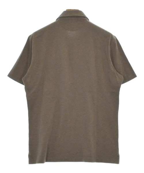 BRUNELLO CUCINELLI（ブルネロ　クチネリ）ポロシャツ 茶 サイズ:L メンズ/2200642960191