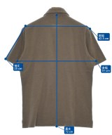 BRUNELLO CUCINELLI（ブルネロ　クチネリ）ポロシャツ 茶 サイズ:L メンズ/2200642960191