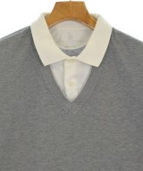 BRUNELLO CUCINELLI（ブルネロ　クチネリ）ポロシャツ グレー サイズ:52(XXL位) メンズ/2200642960207