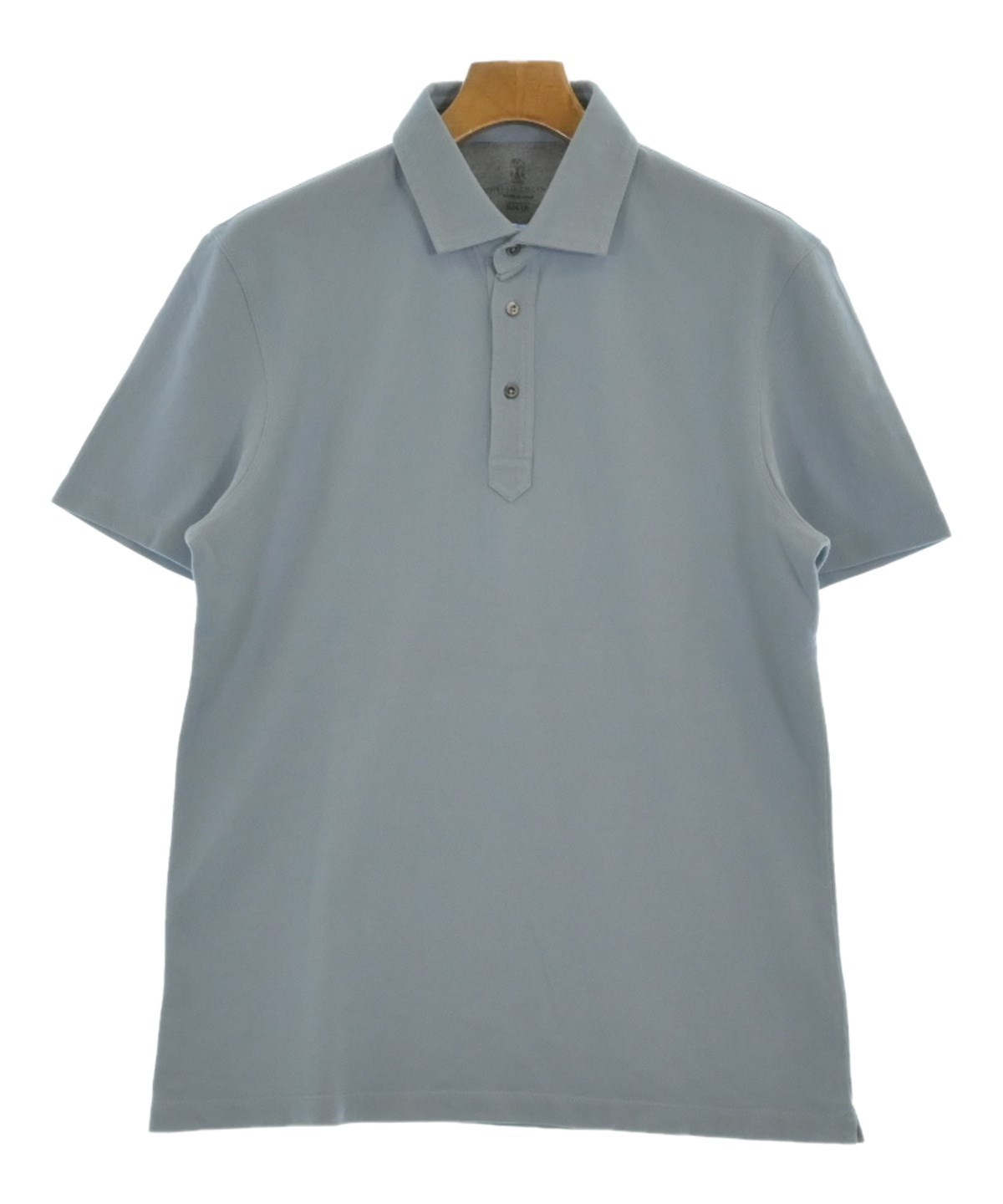 ブルネロクチネリ ポロシャツ BRUNELLO CUCINELLI（ブルネロ クチネリ）ポロシャツ 青 サイズ:L