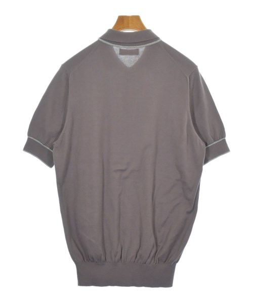 BRUNELLO CUCINELLI（ブルネロ　クチネリ）ポロシャツ 紫 サイズ:52(XXL位) メンズ/2200621541052