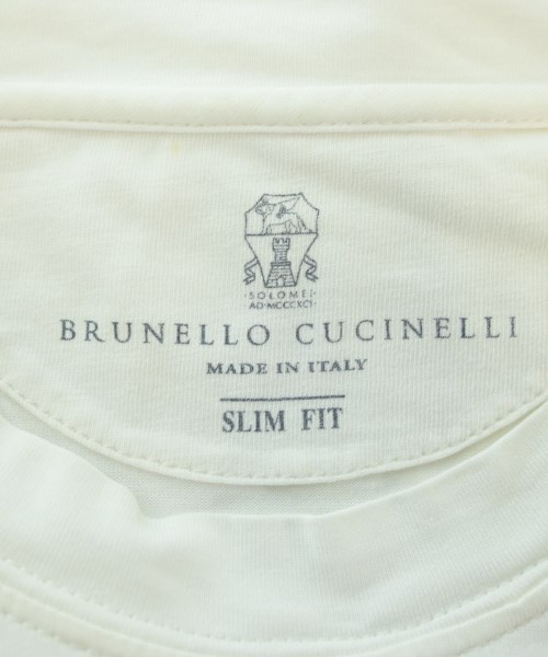 BRUNELLO CUCINELLI（ブルネロ　クチネリ）Tシャツ・カットソー 白 サイズ:XS メンズ/2200613947176