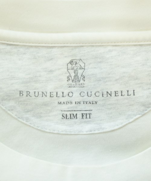 BRUNELLO CUCINELLI（ブルネロ　クチネリ）Tシャツ・カットソー 白 サイズ:M メンズ/2200613947183