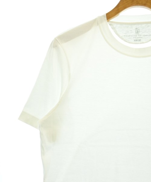 BRUNELLO CUCINELLI（ブルネロ　クチネリ）Tシャツ・カットソー 白 サイズ:M メンズ/2200613947183