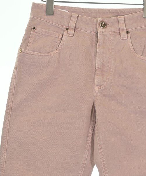 BRUNELLO CUCINELLI（ブルネロ　クチネリ）デニムパンツ ピンク サイズ:38(S位) レディース/2200623241059