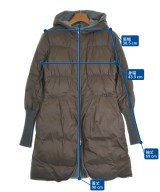 BRUNELLO CUCINELLI（ブルネロ　クチネリ）ダウンコート 茶 サイズ:44(L位) レディース/2200628536020