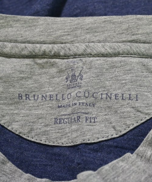 BRUNELLO CUCINELLI（ブルネロ　クチネリ）Tシャツ・カットソー 紺 サイズ:48(L位) メンズ/2200627385193