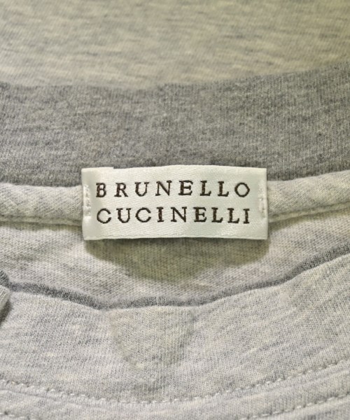 BRUNELLO CUCINELLI（ブルネロ　クチネリ）Tシャツ・カットソー グレー サイズ:48(L位) メンズ/2200627385209
