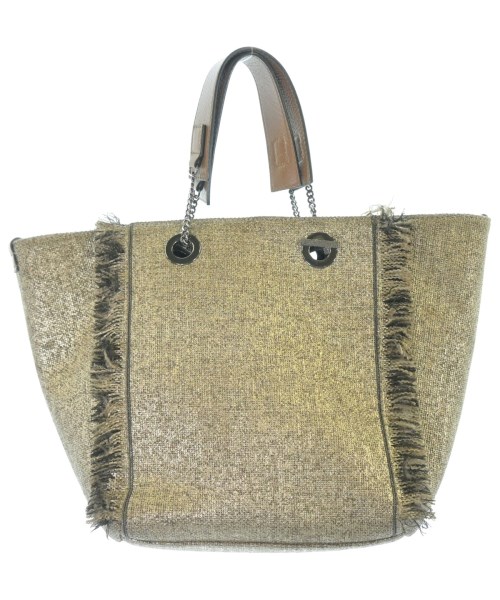 BRUNELLO CUCINELLI（ブルネロ　クチネリ）トートバッグ シルバー サイズ:- レディース/2200631353010